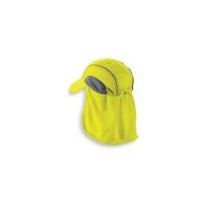   12520 Cooling Hat With Neckshade,Hi Vis Lime