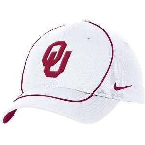  Nike Oklahoma Sooners White Coaches Hat