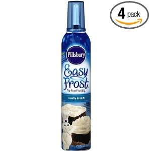 Pillsbury Easy Frost Vanilla Dream, 13.5 Ounce Cans (Pack of 4)
