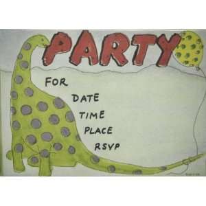 Dinosaur Party Invites