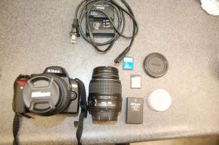  10.2 Megapixel Digital SLR Camera Two Lens Kit, with 18 55mm f/3.5 5