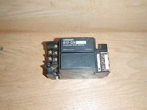 Omron 61F GN 61FGN Floatless Level Switch  