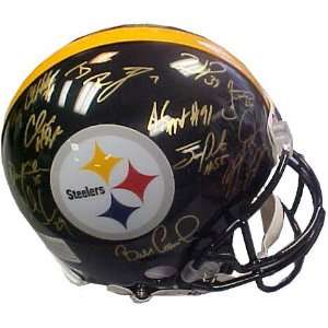  Pittsburgh Steelers Super Bowl 40 Authentic Team Signed 