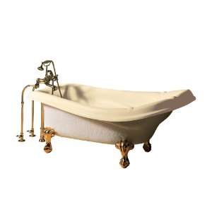 American Standard 2908.020.021 Reminiscence Slipper Soaking Bath Tub 
