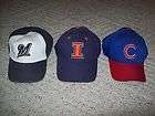MLB caps hats Chicago Cubs Milwaukee Brewers Illinois Illini Barely 