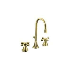 Kohler Widespread Lavatory Faucet w/High Country Swing Spout & Cross 