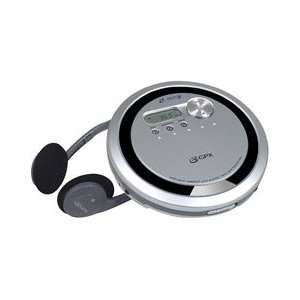 GPX PORTABLE CD PLAYER WITH 60 SECOND ASP AND DIGITAL AM/FM RADI  