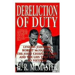   Dereliction of Duty Publisher Harper Perennial H. R. Mcmaster Books
