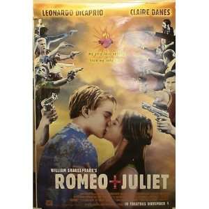  ROMEO AND JULIET ORIGINAL MOVIE POSTER 