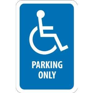 Graphic, Parking Only, 18X12, .080 Egp Ref Aluminum  