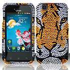  Crystal SnapOn Phone Protector Cover Case for LG MYTOUCH E739 Tiger B