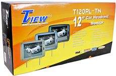    TN 12 Tan/Beige Wide Screen, High Res Headrest Car Monitors  