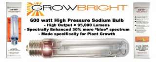 NEW 600 watt HPS BULB grow light lamp 600w horti sodium  