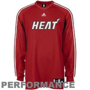   Red On Court Performance Long Sleeve Shooting Shirt