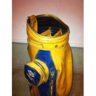 Miller Brown and Navy Blue Golf Bag  