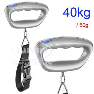 40kg 50g lb Digital Travel Hand Suitcase Luggage Scale  