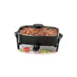 NATIONAL PRESTO IND. 06713 Dutch Oven Buffet / Server with Glass Cover 