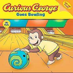 Curious George Goes Bowling Cg TV With Gatefolds (Paperback 