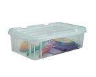 Stackable Hobby & Craft Storage Boxes Plastic Clear Storage Bins 