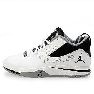  Kids Nike Jordan CP3 V 487429 104 White Black Cement Grey 