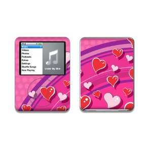  Heart Parade Skin Decal Protector for Ipod Nano 3rd 