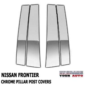  2005 2012 Nissan Frontier Crew Cab 4pc Chrome Pillar Post 