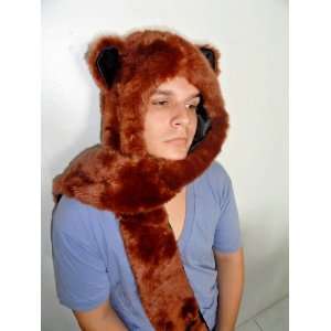  Brown Bear Animal Plush Hat Toys & Games