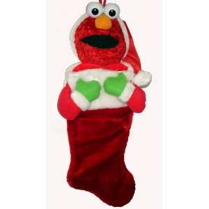  20 Sesame Street Elmo 3D Plush Christmas Stocking #K1714 