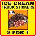 Ice Cream Truck cart Sticker 038 Choco Taco Klondike