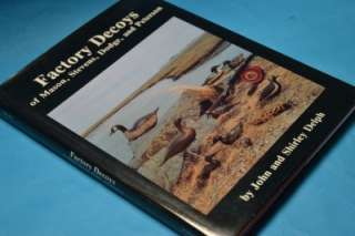   DECOYS of MASON, STEVENS, DODGE, and PETERSON, duck decoy book  