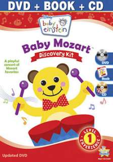 Baby EinsteinBaby Mozart Discovery Kit   DVD/CD; With Book (DVD 