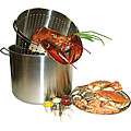 piece stainless steel stock pot and pasta steamer set today $ 32 99