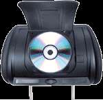   built in dvd player headrest hide away lover dvd vcd  jpg mp4 cd r