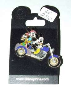 Disney AUCTION Pins LE 100, Disney Shopping, Motorcycle  