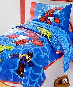 Spiderman & Friends Toddler Bedding Set  