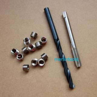 Helicoil Thread Repair M6 x 1 Drill and Tap 12 Inserts  