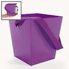 Red Cardboard Bucket Boxes Party Supplies  