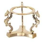 BRASS CRYSTAL BALL HOLDER FOR 80MM TO 150MM BALLS W@W  