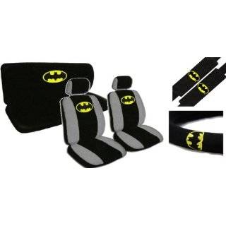 New Design 11 Pieces Batman Classic Logo Car Seat Covers Set Includes 