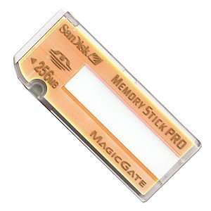  SanDisk 256MB Memory Stick Pro (White) Electronics