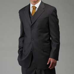 Caravalli Italy Mens 3 piece Grey Suit  