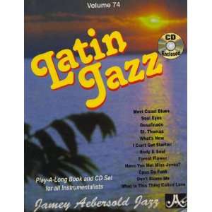 Vol. 74, Latin Jazz (Book & CD Set) 0417633007427  Books