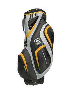 NEW Ogio Golf Mantix 14 Way Top Cart Bag   Black/Gray/Yellow  