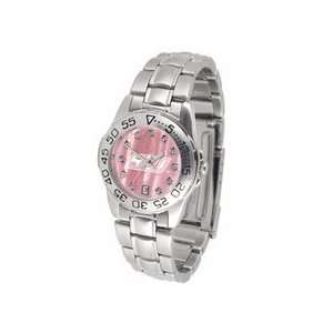  Southern Illinois Salukis Ladies Sport Watch with Steel 