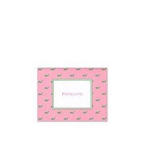  Pink Whale Foldover Baby Stationery Baby