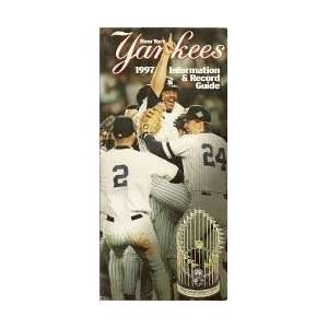  New York Yankees 1997 Media Guide