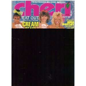  Cheri Magazine January 1990 Nina Hartley Cheri Books
