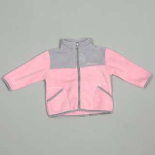 Pink Platinum Infant Girls Fleece Jacket  