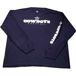 Dallas Cowboy Navy Blue Long sleeve T shirt  
