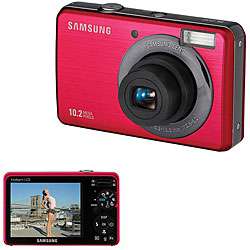 Samsung SL 202 Red 10.2MP Compact Digital Camera (Refurbished 